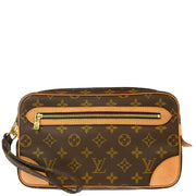 Louis Vuitton 1990 Monogram Marly Dragonne GM Clucth Bag M51825