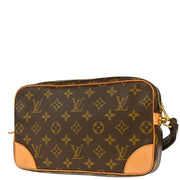 Louis Vuitton 1990 Monogram Marly Dragonne GM Clucth Bag M51825