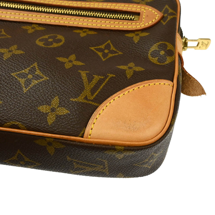 Louis Vuitton 1990 Monogram Marly Dragonne GM Clucth Bag M51825