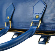 Louis Vuitton 1992 Blue Epi Speedy 25 Handbag M43015