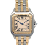 Cartier Panthere MM Ref.W25028 Quartz Watch SS 18KYG