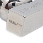 Hermes 2001 Earth Cadena Padlock Silver Small Good