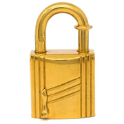 Hermes Annee Arbre 1998 Cadena Padlock Gold Small Good