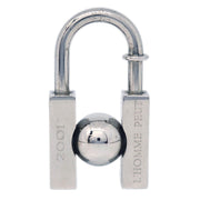 Hermes 2001 Earth Cadena Padlock Silver Small Good