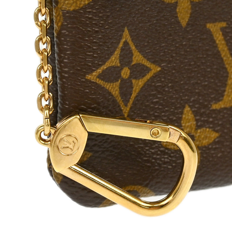 Louis Vuitton 2006 Monogram Groom Pochette Cles Coin Case M60033