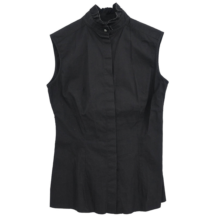 Chanel 2006 Sleeveless Top Black #36