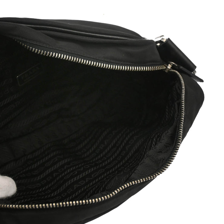 Prada Black Nylon Shoulder Bag