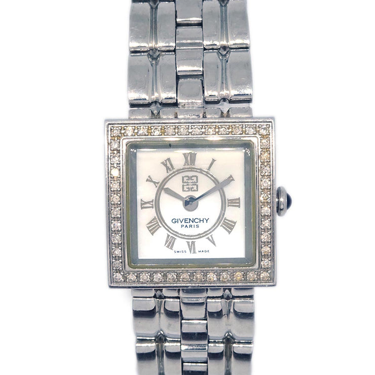 Givenchy 1558962 Quartz Diamond Watch SS