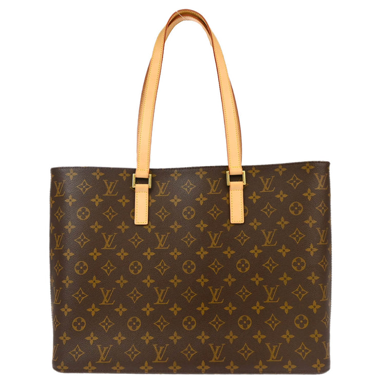 Louis Vuitton 2001 Monogram Luco Shoulder Tote Bag M51155