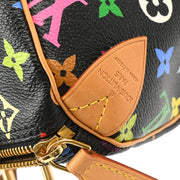 Louis Vuitton 2003 Black Monogram Multicolor Speedy 30 Handbag M92642