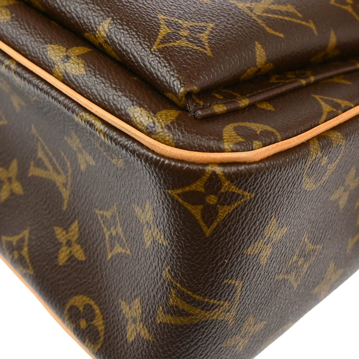 Louis Vuitton 2004 Monogram Viva Cite GM Handbag M51163