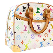 Louis Vuitton 2004 White Monogram Multicolor Trouville Handbag M92663