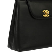 Chanel 1997-1999 Black Caviar Handbag