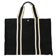 Hermes Black Cotton Bora Bora Tote GM Handbag