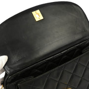 Chanel 1991-1994 Black Lambskin Camera Bag Small