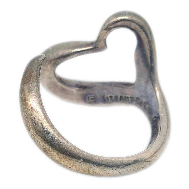 Tiffany & Co. Open Heart Ring 925 #49 #9