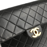 Chanel 1994-1996 Black Lambskin Backpack