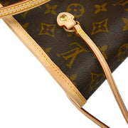 Louis Vuitton 2008 Monogram Neverfull MM Shoulder Tote Bag M40156