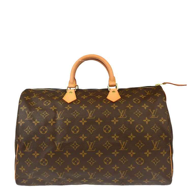 Louis Vuitton 2000 Monogram Speedy 40 Duffle Handbag M41522