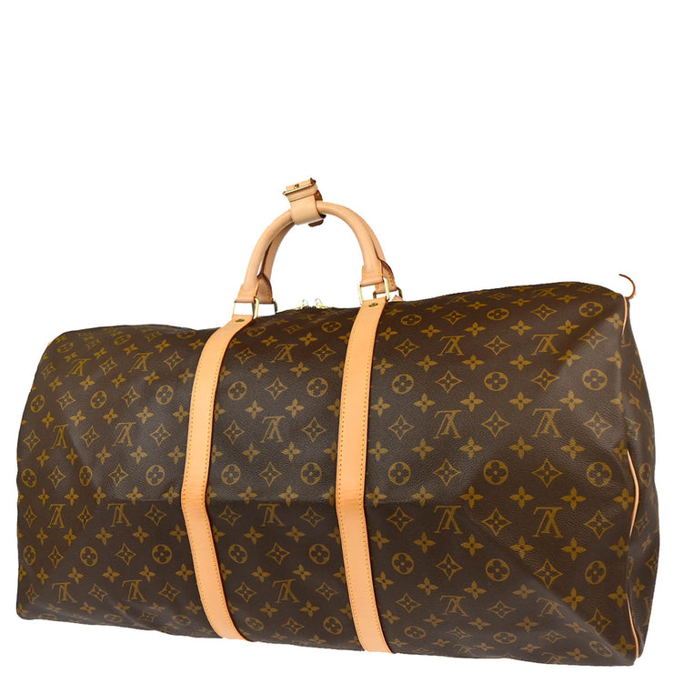 Louis Vuitton 1998 Monogram Keepall 60 Duffle Handbag M41422