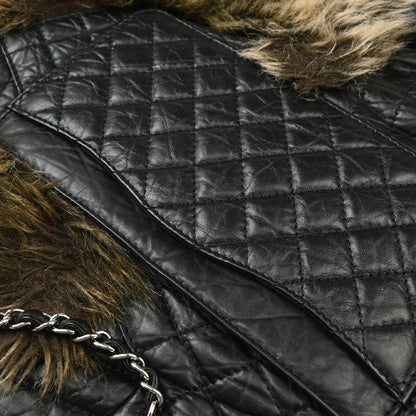 Chanel 2009-2010 Faux Fur XL Tote Bag