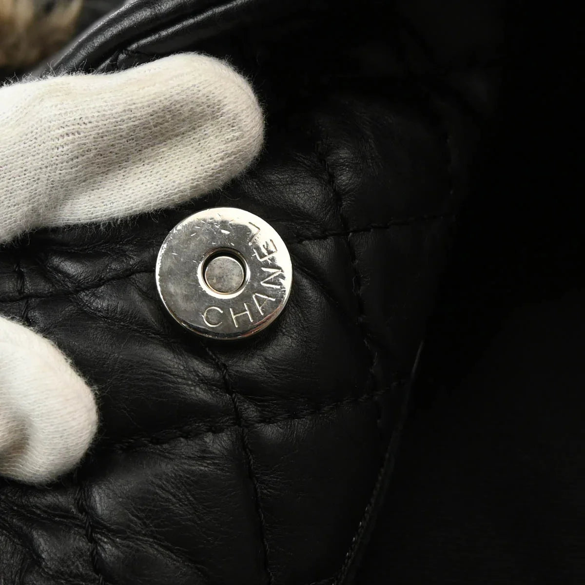 Chanel 2009-2010 Faux Fur XL Tote Bag