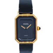 Chanel Premiere Quartz Watch Black 18KYG