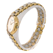 Christian Dior 48 133 Octagon Quartz Watch SS Gold