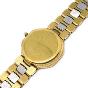 Christian Dior 48 133 Octagon Quartz Watch SS Gold