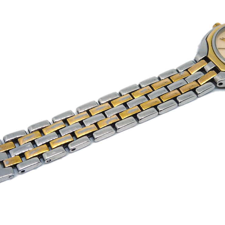 Christian Dior 3001 Quartz Watch SS Gold