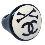 Chanel Ring Black White #53 #13 03P