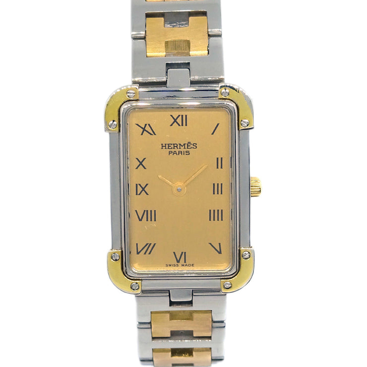 Hermes Croajour Quartz Watch SS