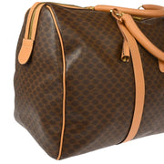 Celine Brown Macadam Duffle Handbag