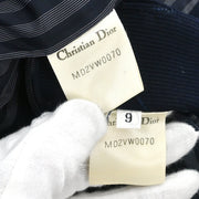 Christian Dior Setup Suit Jacket Skirt Navy #9