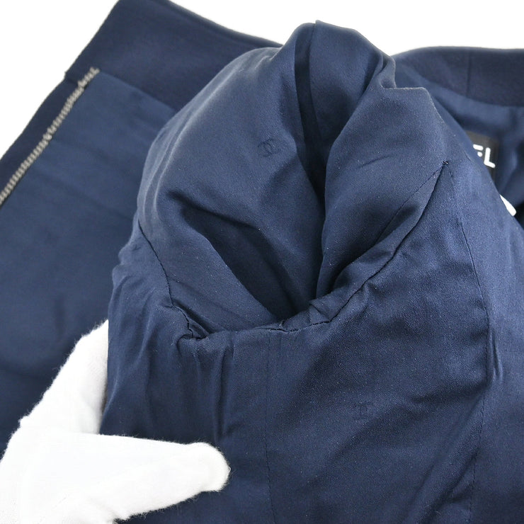 Chanel 1997 Setup Jacket Pants Navy #38 #40