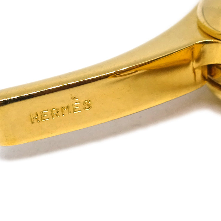 Hermes Filou Glove Holder Clip Gold Small Good