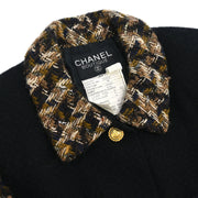 Chanel Setup Suit Jacket Skirt Brown 17 #36