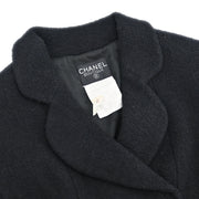 Chanel 1994 Setup Suit Jacket Skirt Black #40