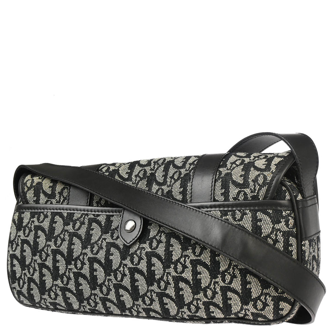 Christian Dior 2003 Black Trotter Shoulder Bag – AMORE