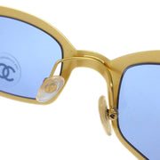 Chanel Sunglasses Eyewear Blue Small Good