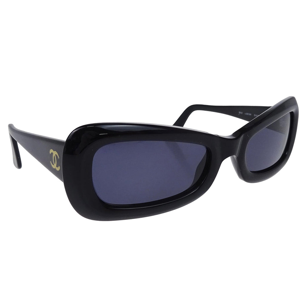 Chanel Sunglasses Eyewear Black Small Good – AMORE Vintage Tokyo
