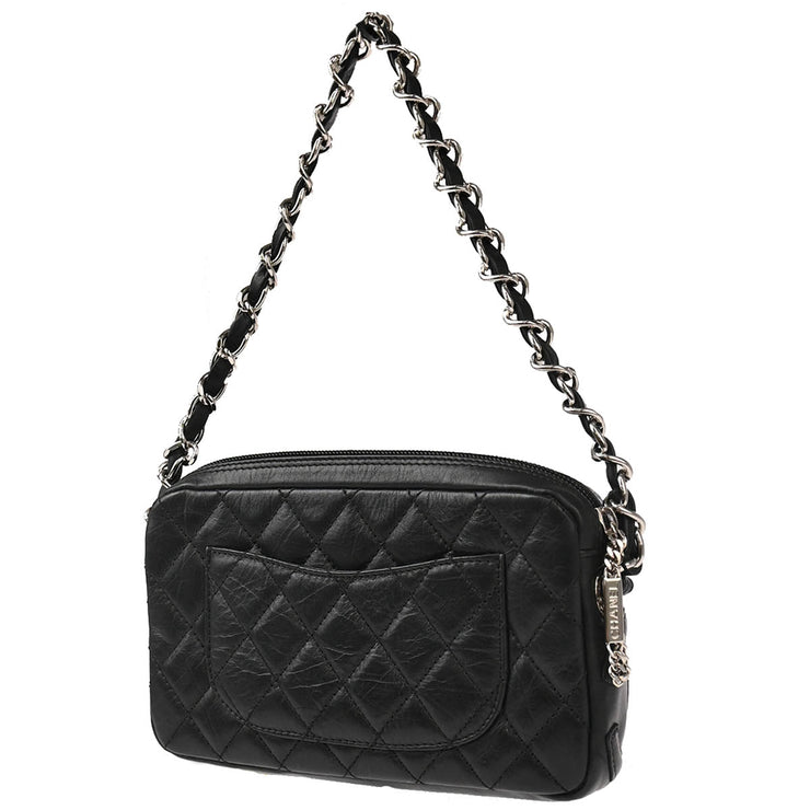 Chanel Black Calfskin Cambon Ligne Handbag