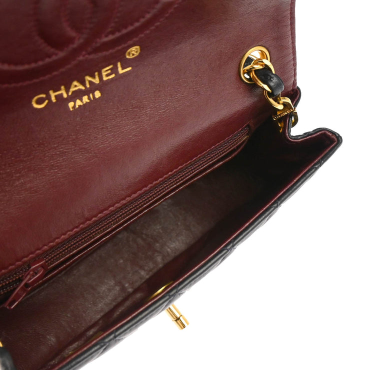 Chanel Navy Lambskin Shoulder Bag