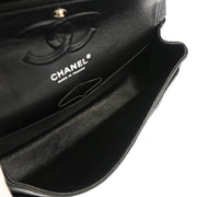 Chanel Black Caviar Small Classic Double Flap Shoulder Bag