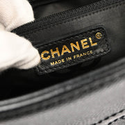 Chanel Black Caviar 2way Shoulder Handbag