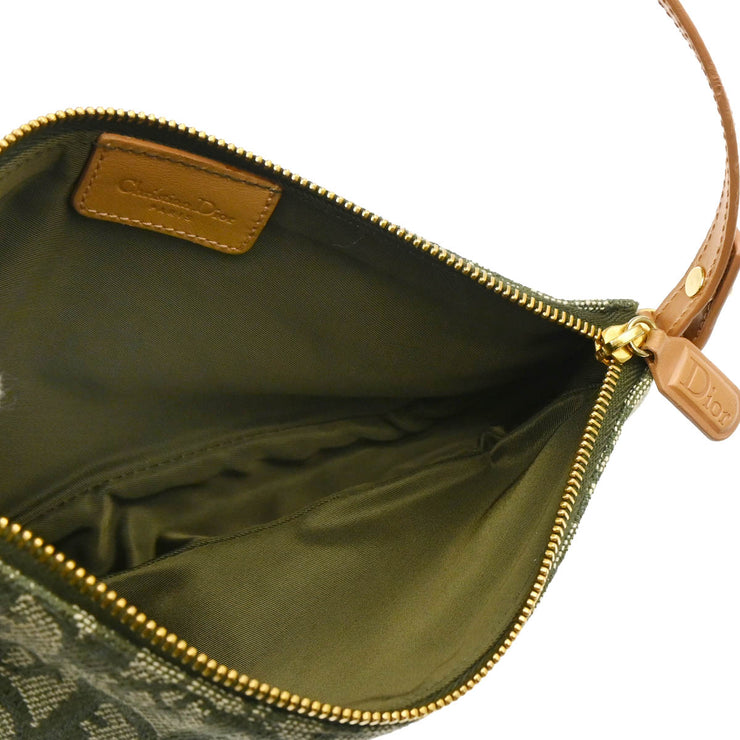 Christian Dior 2001 Green Trotter Saddle Handbag