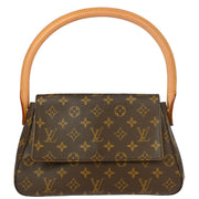 Louis Vuitton 2001 Monogram Mini Looping Handbag M51147