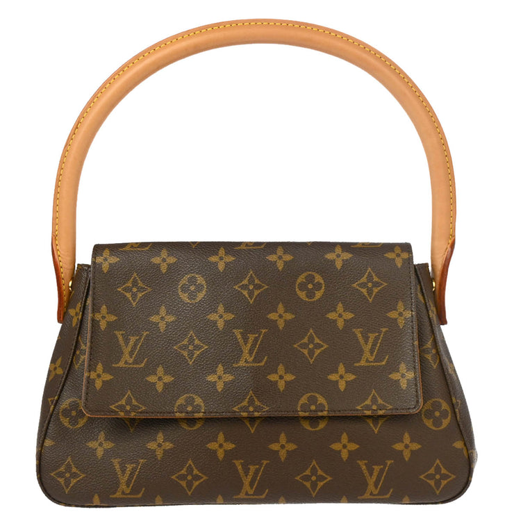 Louis Vuitton 2001 Monogram Mini Looping Handbag M51147