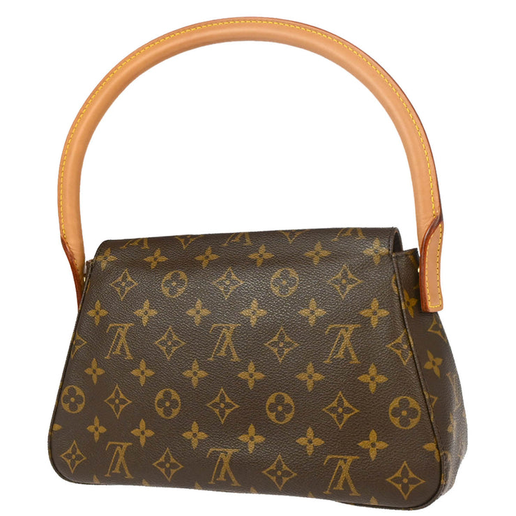 Louis Vuitton 2001 Monogram Mini Looping Handbag M51147