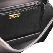 Christian Dior Black Leather Shoulder